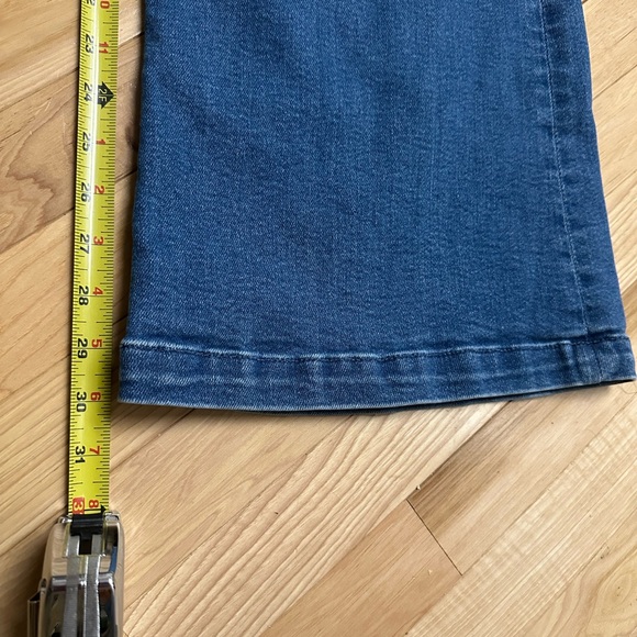 MOTHER Hustler Roller Patch Pocket Sneak Wide Leg Jeans - Picture 14 of 14